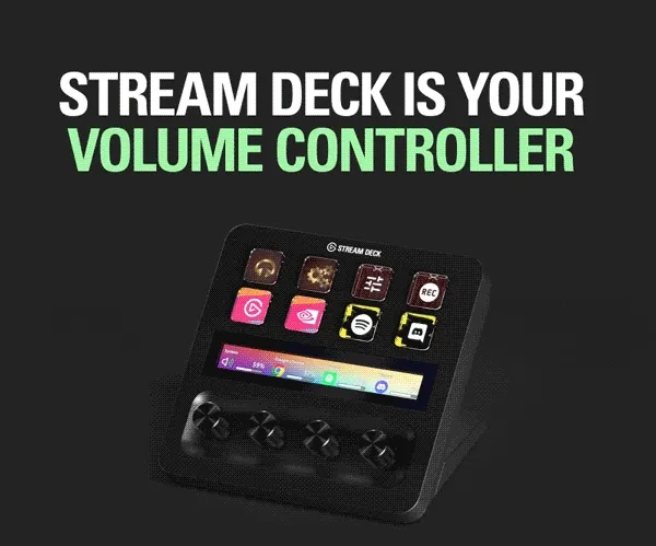 Stream Deck is your dream audio controller