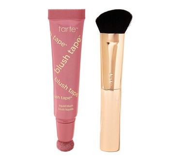 tarte blush tape sculpting blush wand & brush