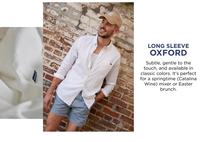 Long Sleeve Oxford: The Casual Monday