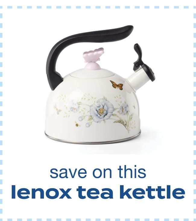 Lenox Butterfly Meadow Tea Kettle