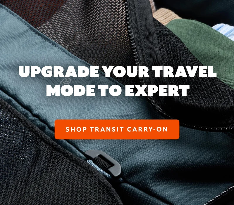 Upgrade your travel mode to expert.  Shop Transit Carry-On