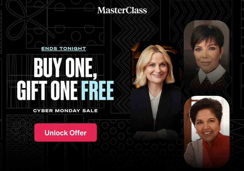 Limited Time. Buy One, Gift One Free. Cyber Monday Sale. Unlock Offer.