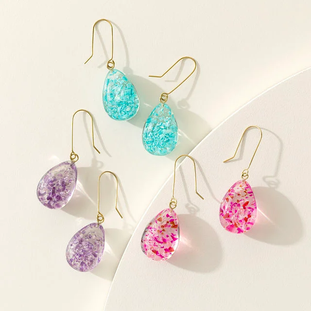 Birthstone Balloon Earrings