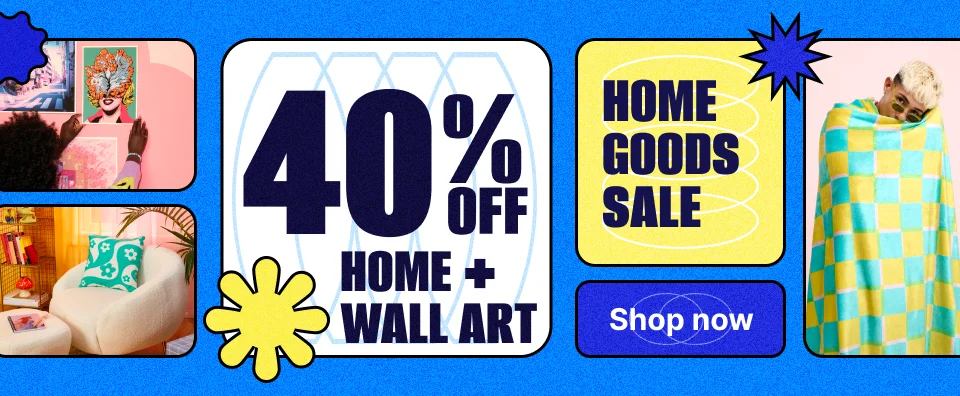 40% off Home + Wall Art