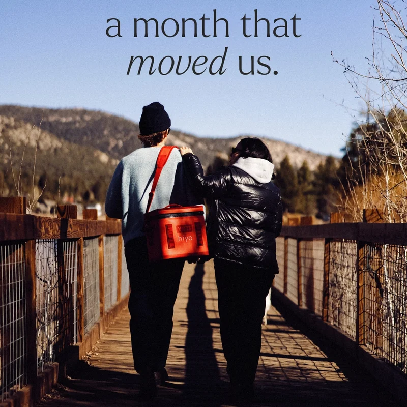 a month that moved us.