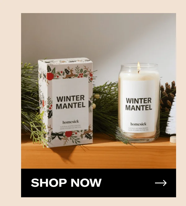 Winter Mantel | Shop Now