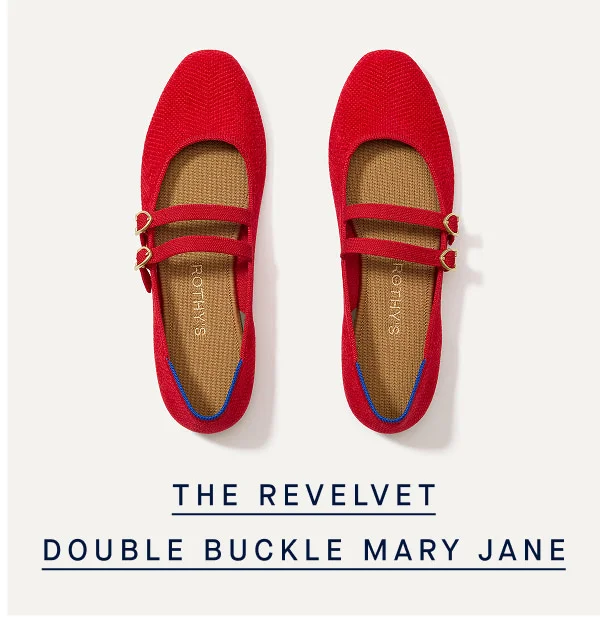 The ReVelvet Double Buckle Mary Jane