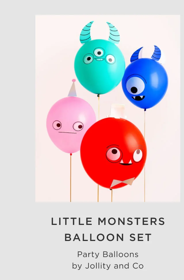 Little Monsters Balloon Set