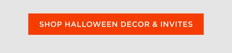 Shop Halloween Decor & Invites