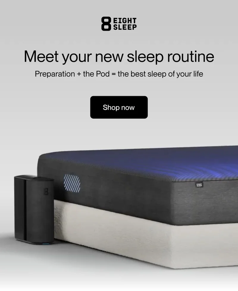 Meet your new sleep routine Preparation + the Pod = the best sleep of your life