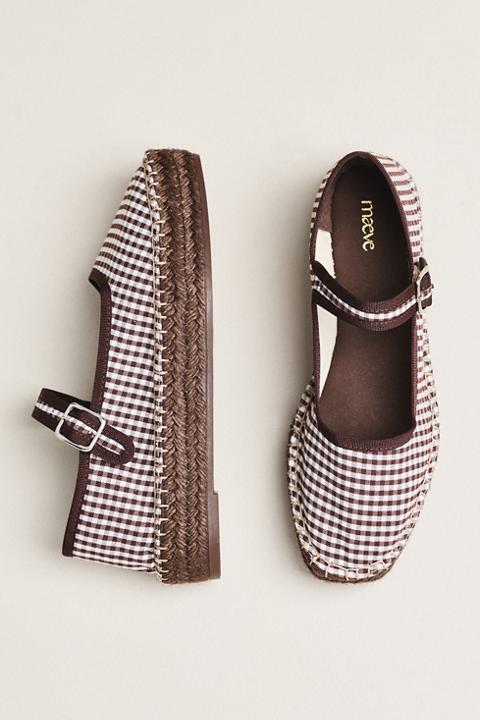 Maeve Mary Jane Espadrille Flats
