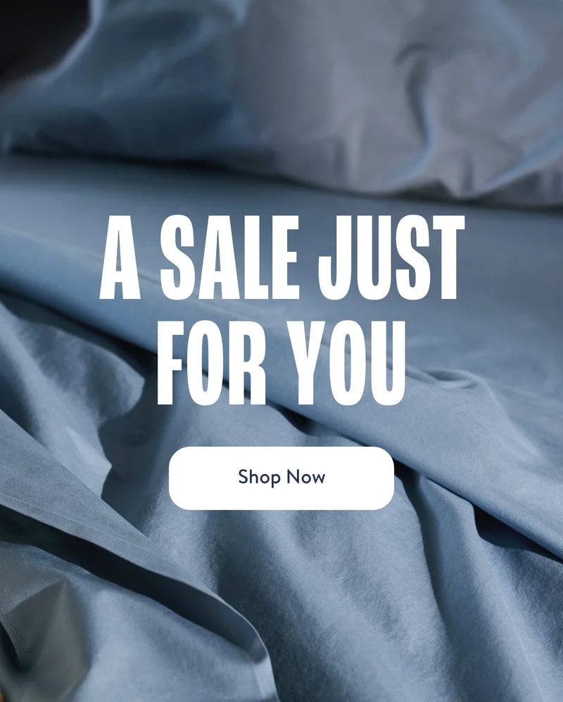 A sale just for you