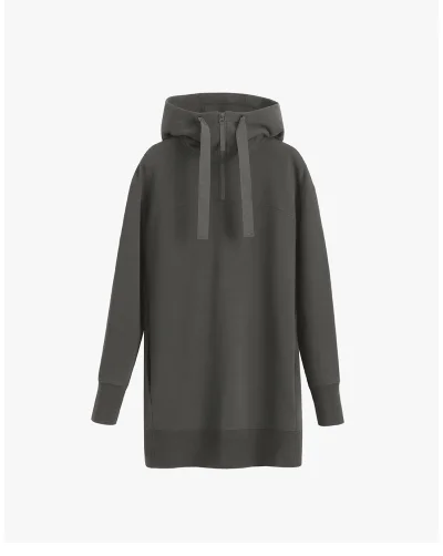 Fleece Long Hoodie