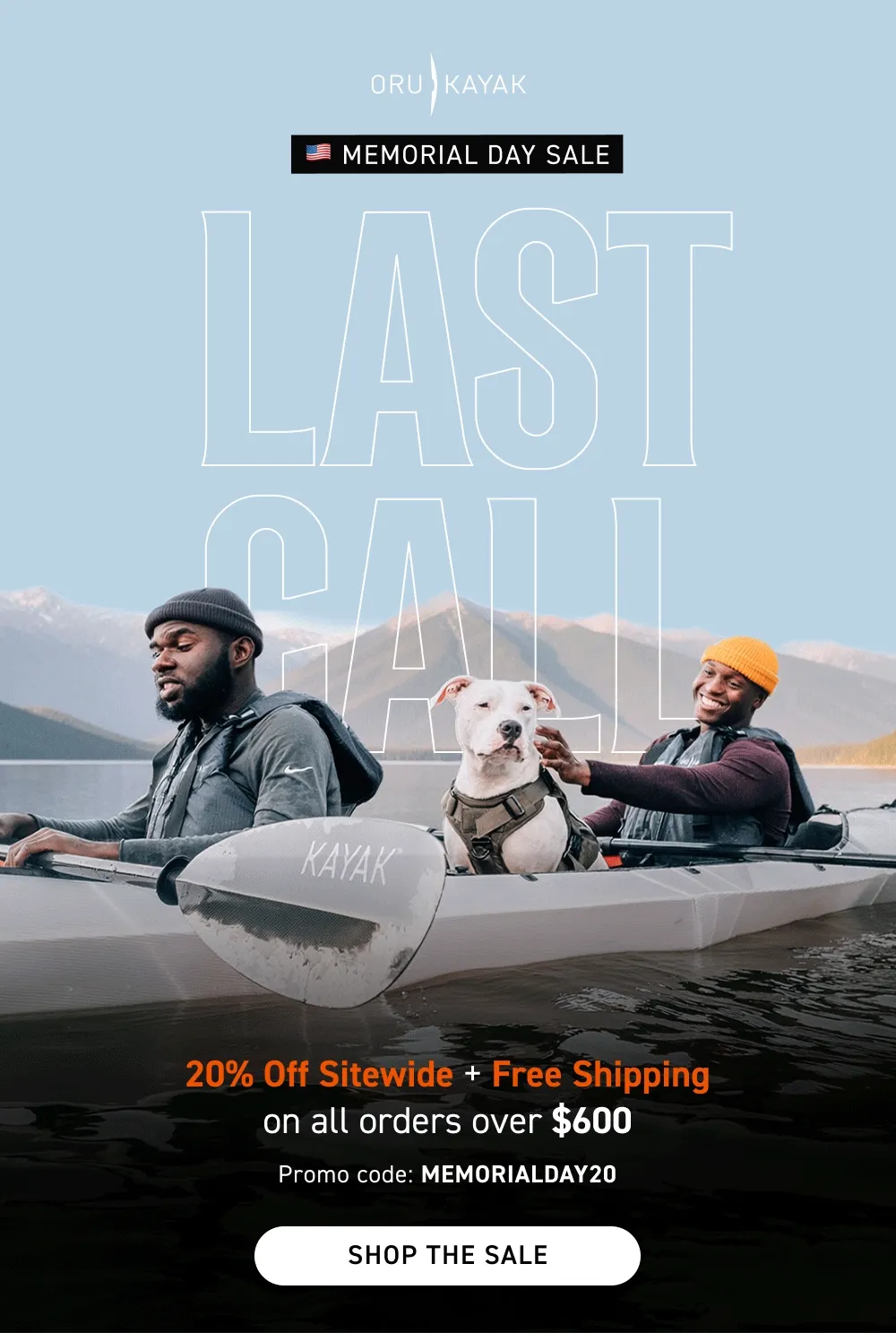Last Call! 20% Off Sitewide