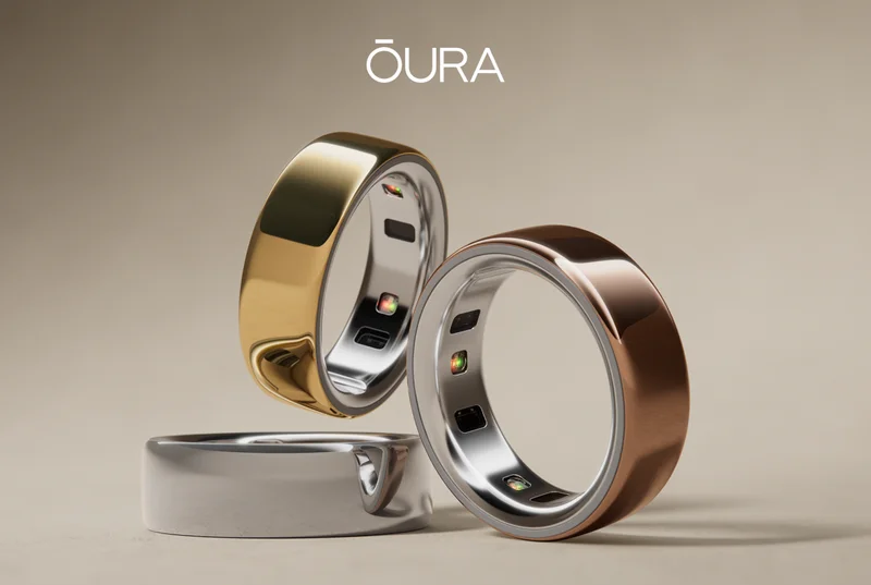 Oura Ring 4 three finishes