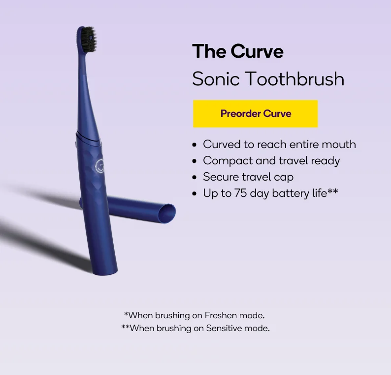 The Curve Sonic Toothbrush - Preorder Curve