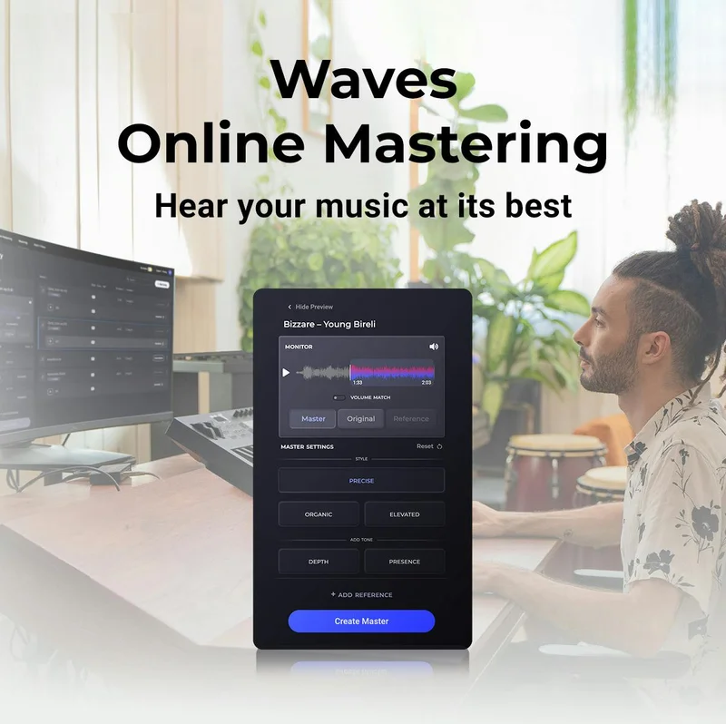 NEW! Waves Online Mastering