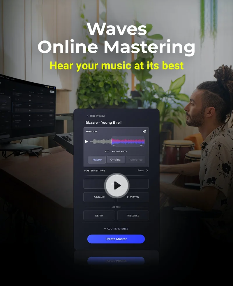 NEW! Waves Online Mastering