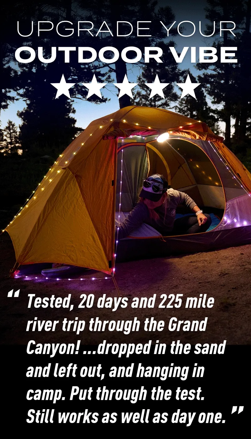 Upgrade your outdoor vibe