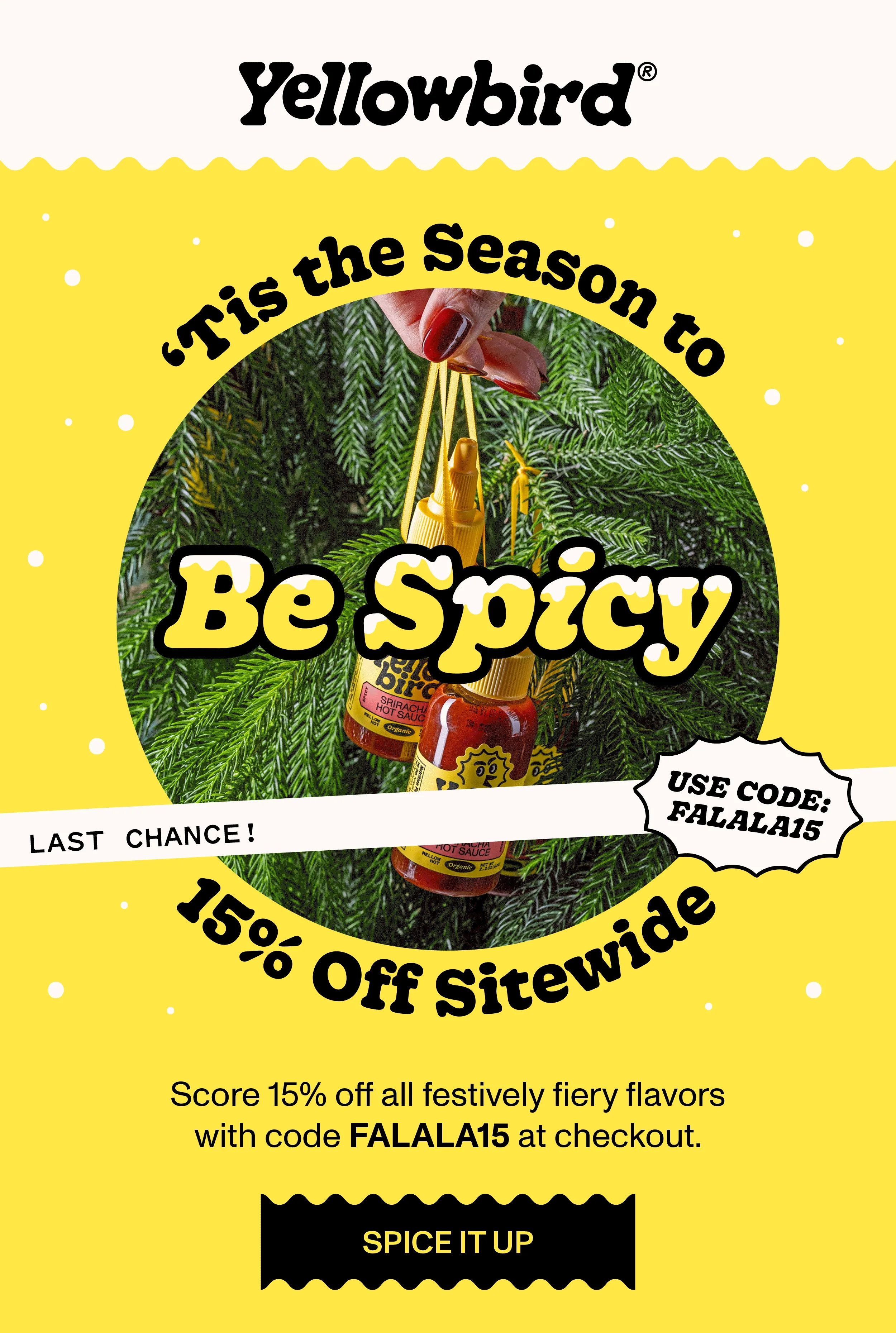 15% off with code FALALA15