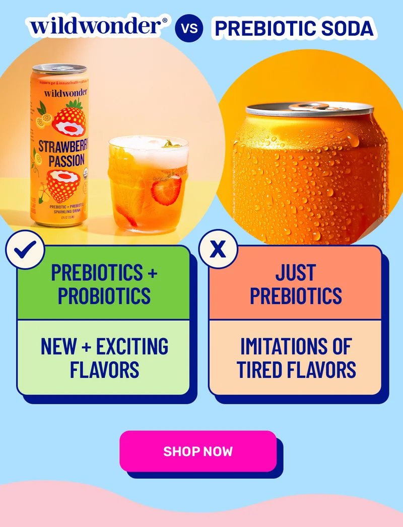 wildwonder vs. prebiotic soda