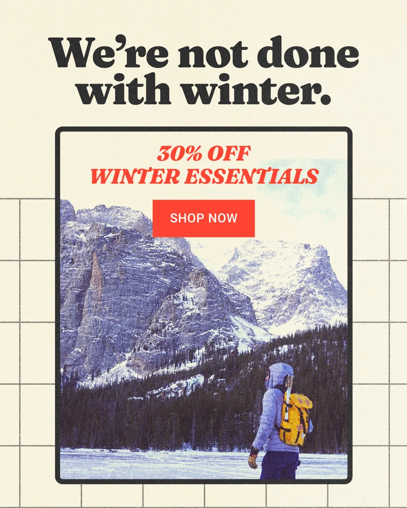 Topo Winter Sale 30% OFF