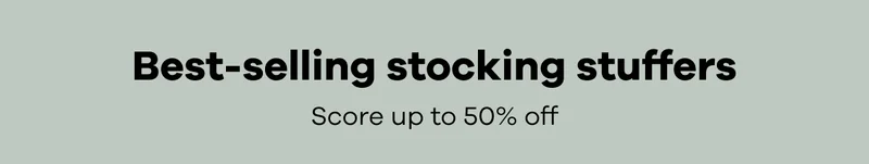 Best-selling stocking stuffers.  Score up to 50% off