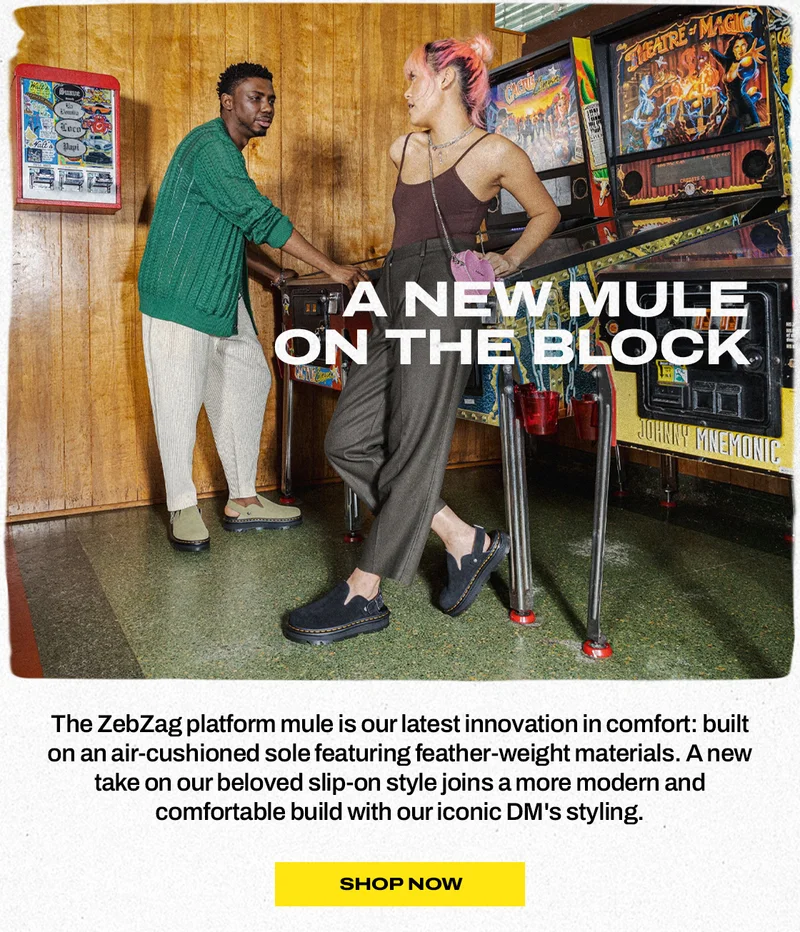 Shop the new ZebZag mule