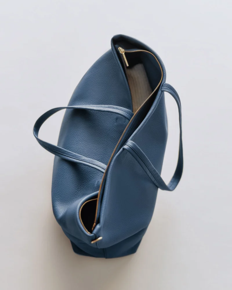 Classic Easy Zipper Tote Indigo