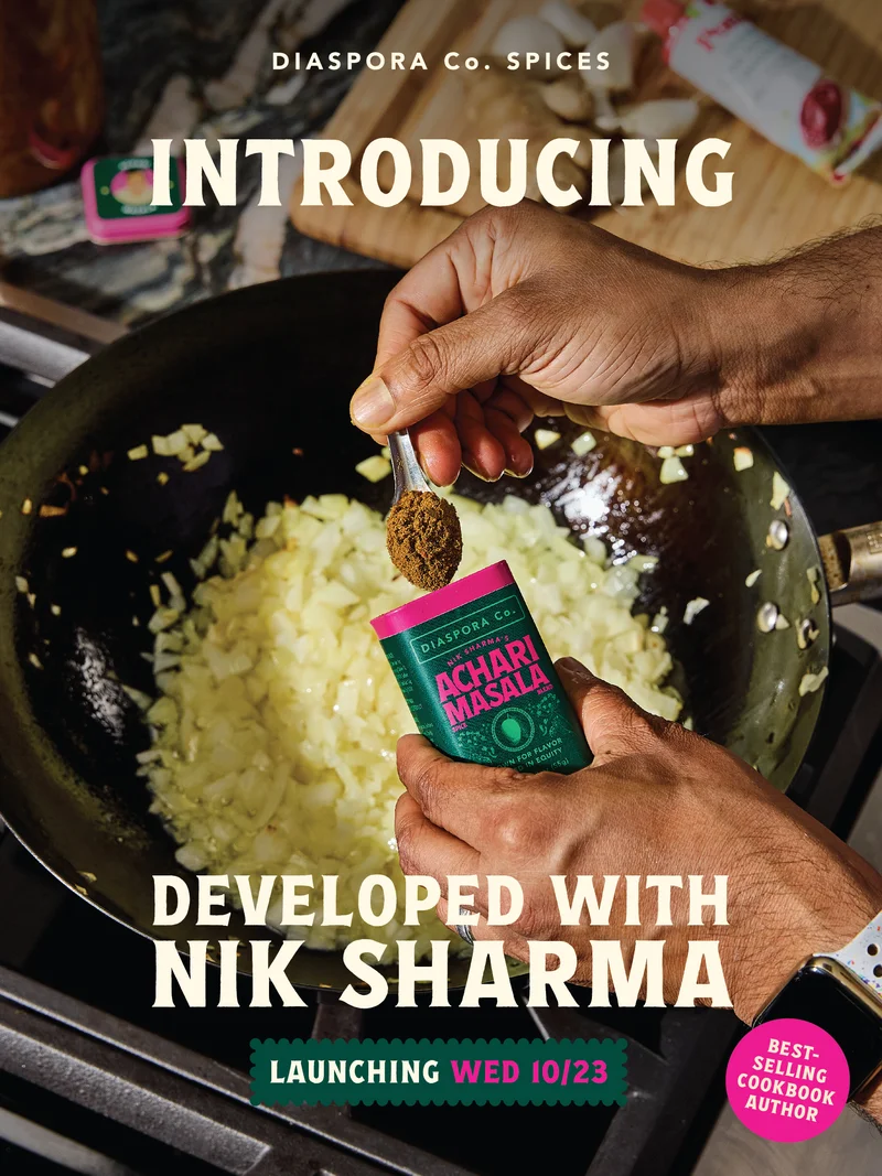 Introducing Achari Masala developed with Nik Sharma