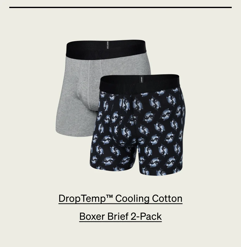 DropTemp™ Cooling Cotton 2-Pack Boxer Brief
