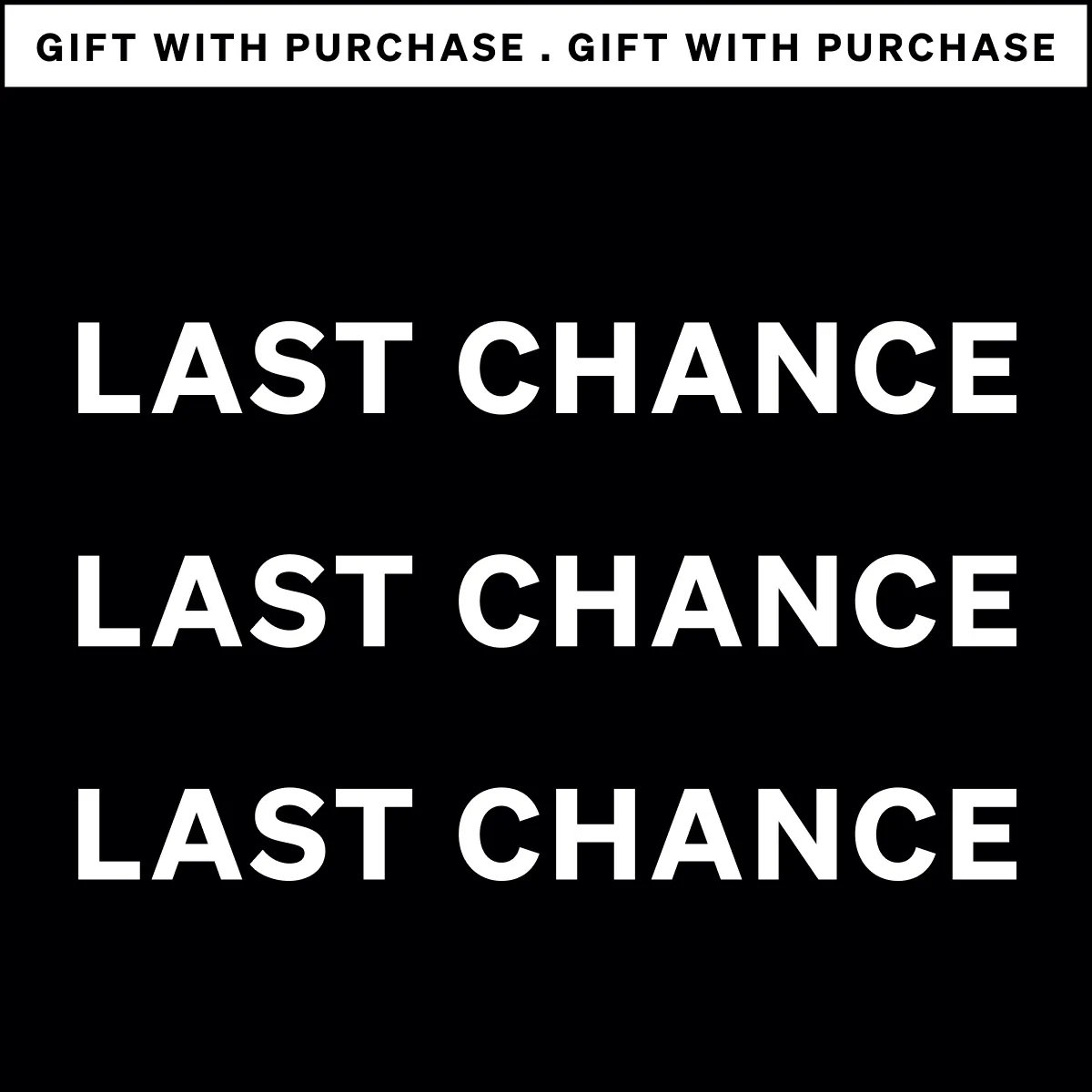 Last chance to get your complimentary crew socks.