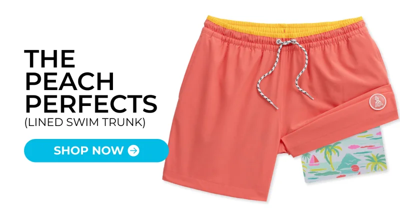Lined Classic Swim Trunk: The Peach Perfects 5.5"