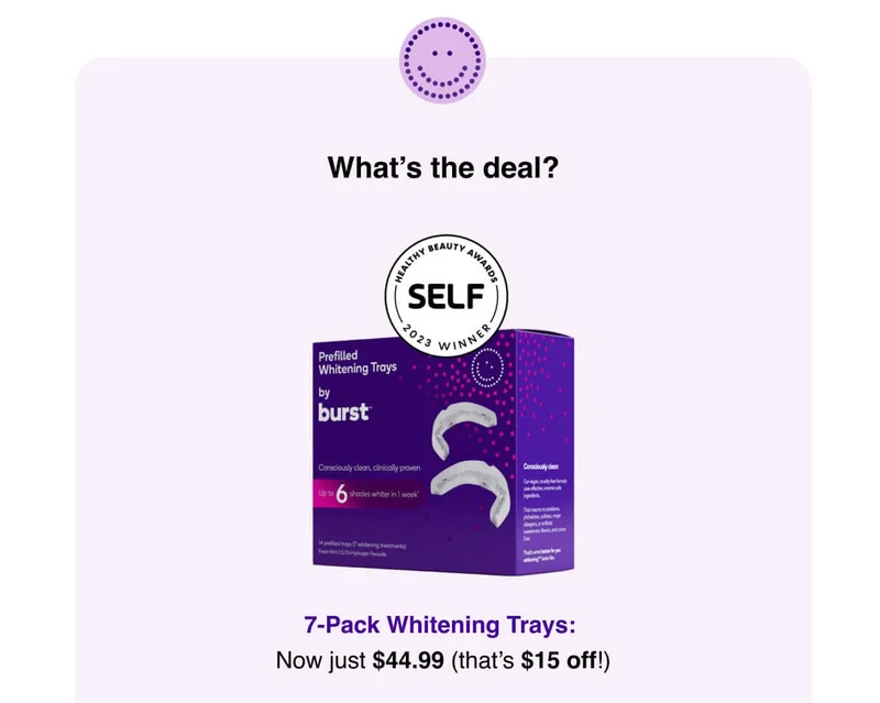 7 Pack Whitening Trays