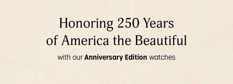 Honoring 250 Years of America the Beautiful with our Anniversary Edition watches - Timex