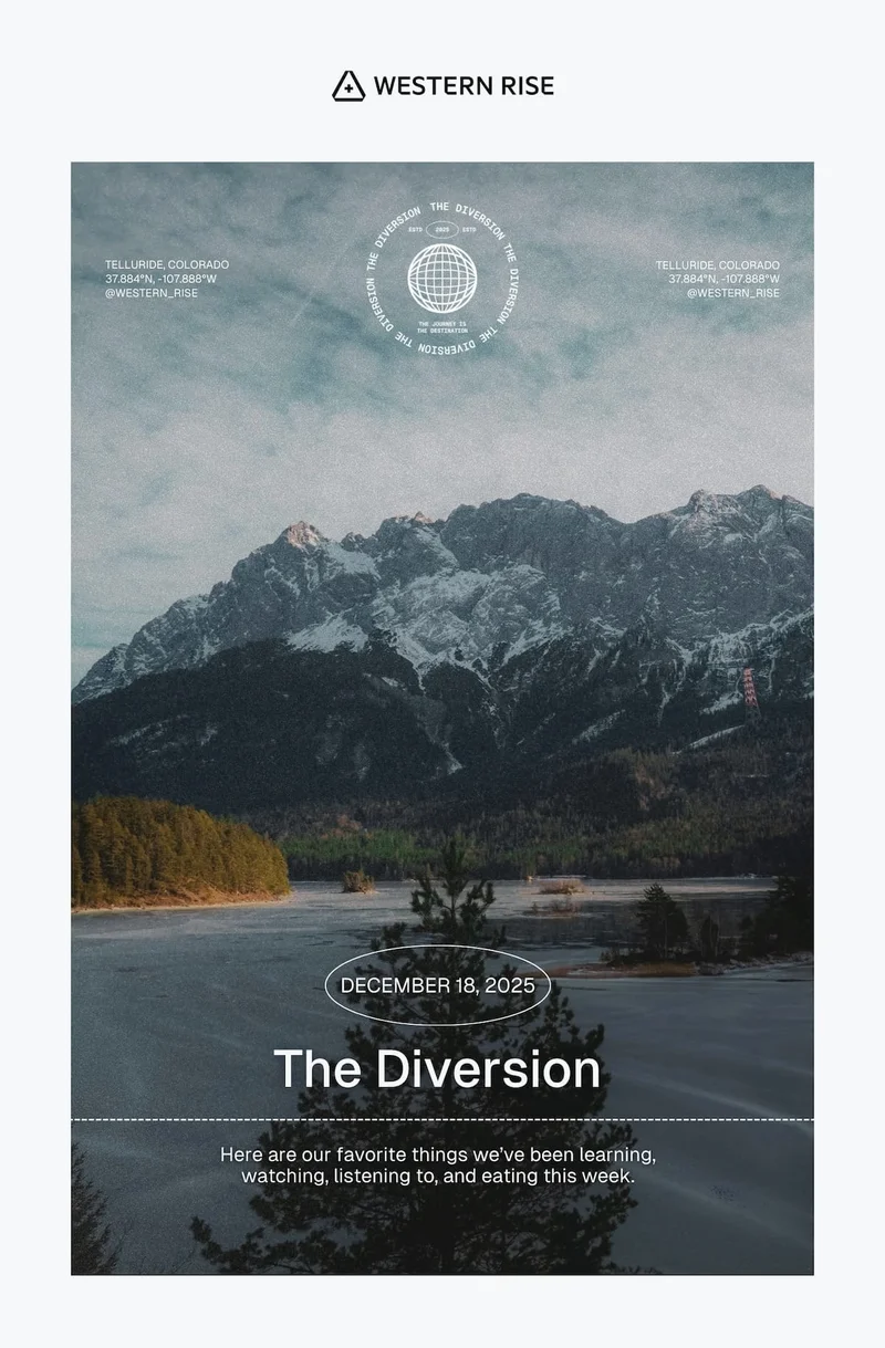 The Diversion: December 18, 2025