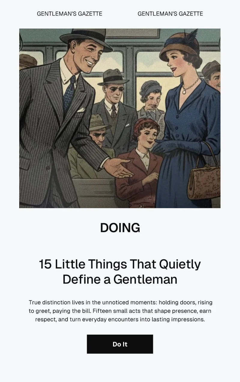 Doing