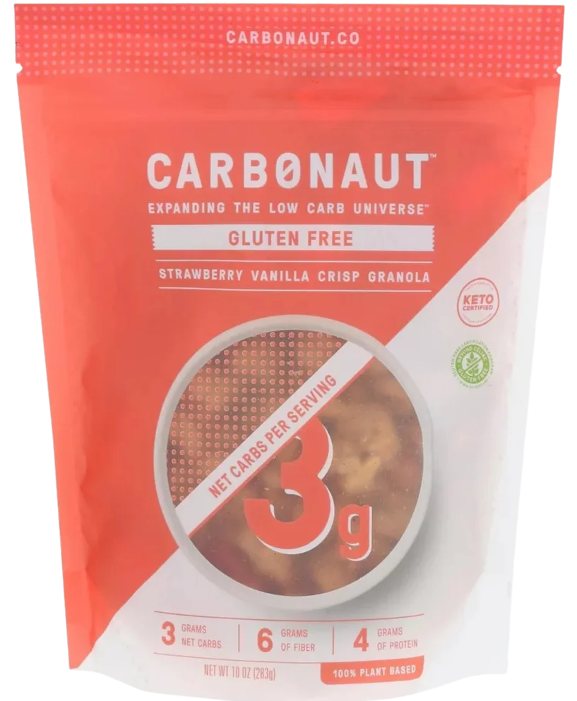Image of Carbonaut Strawberry Vanilla Crisp Granola
