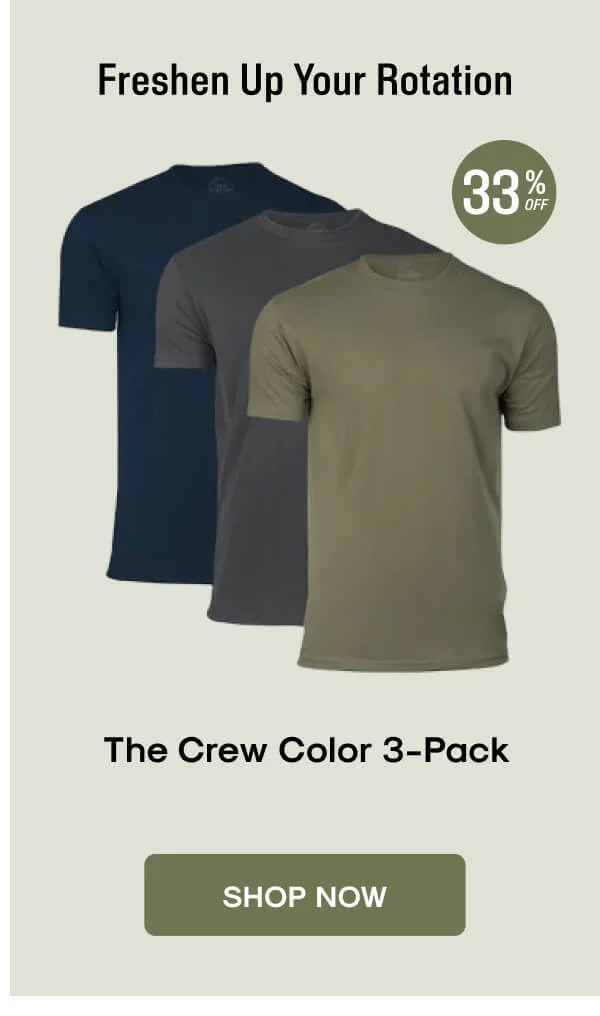 The Crew Color 3-Pack