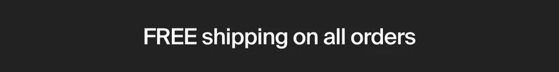 FREE shipping on orders