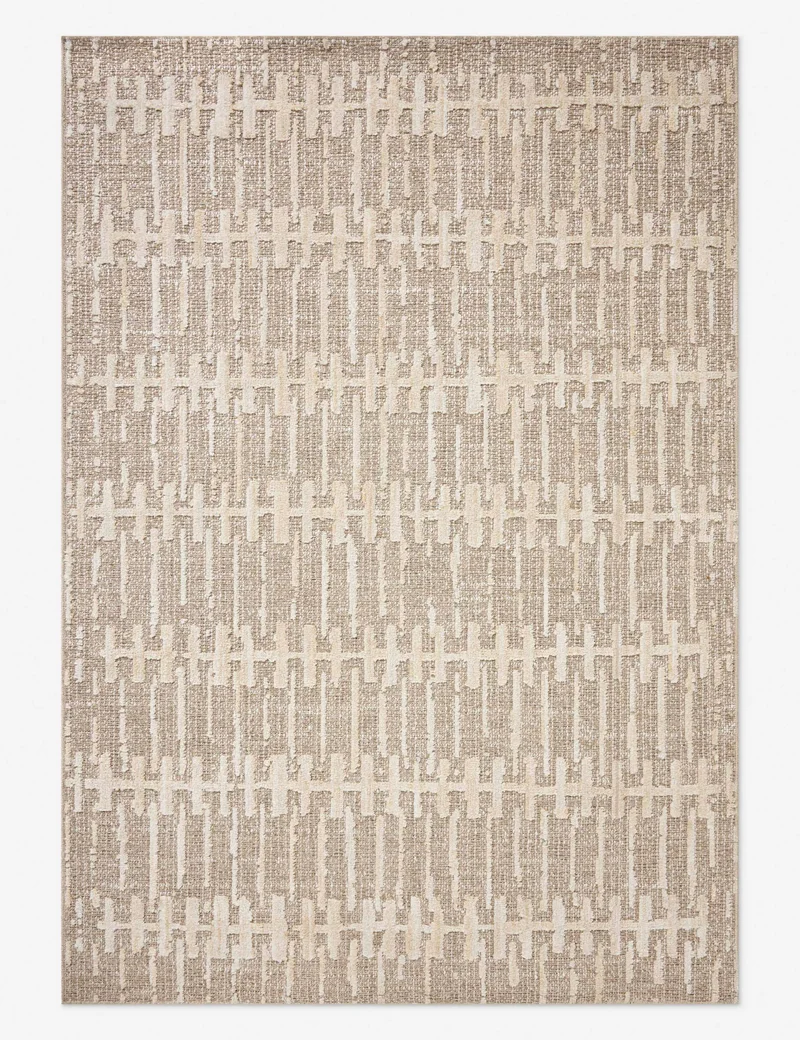 Image of Bexley II Rug by Amber Lewis x Loloi, Taupe and Natural