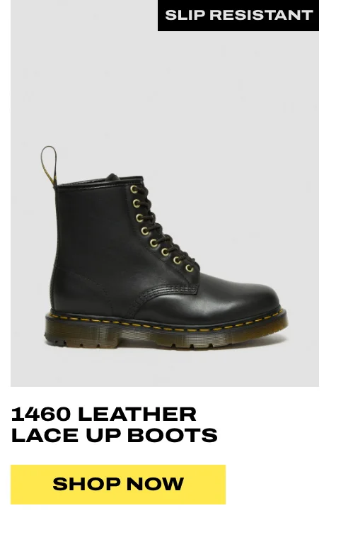 1460 DM'S WINTERGRIP LEATHER LACE UP BOOTS