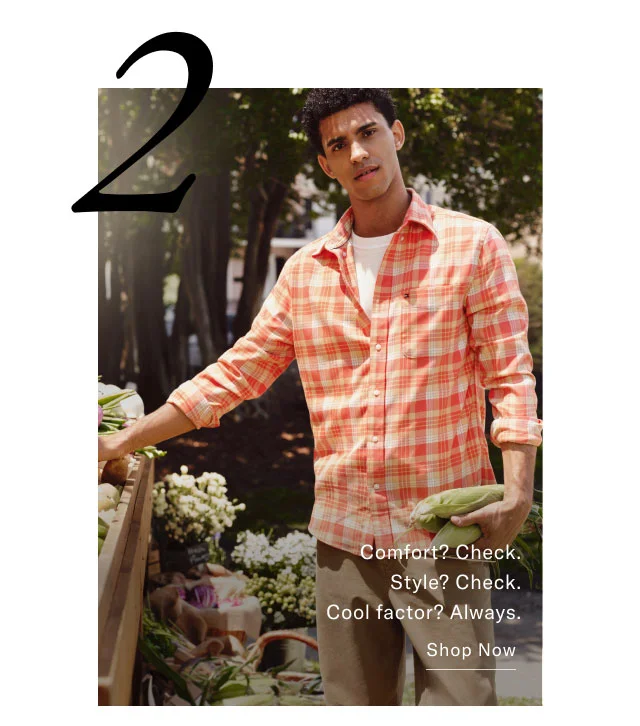 Comfort? Check. Style? Check. Cool factor? Always. Shop now