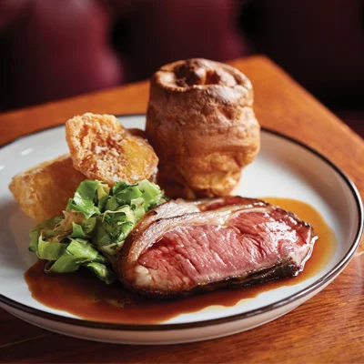 Numerous pubs around the UK now hold Michelin stars, including the Hinds Head in Bray, Berkshire, which serves a refined take on the Sunday roast.