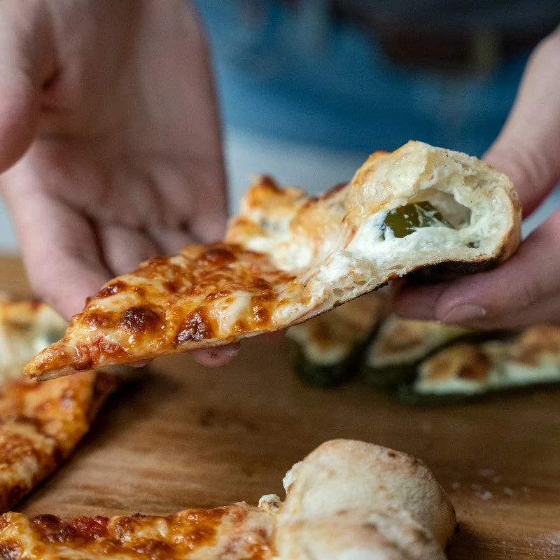 Jalapeño Popper Stuffed Crust Pizza
