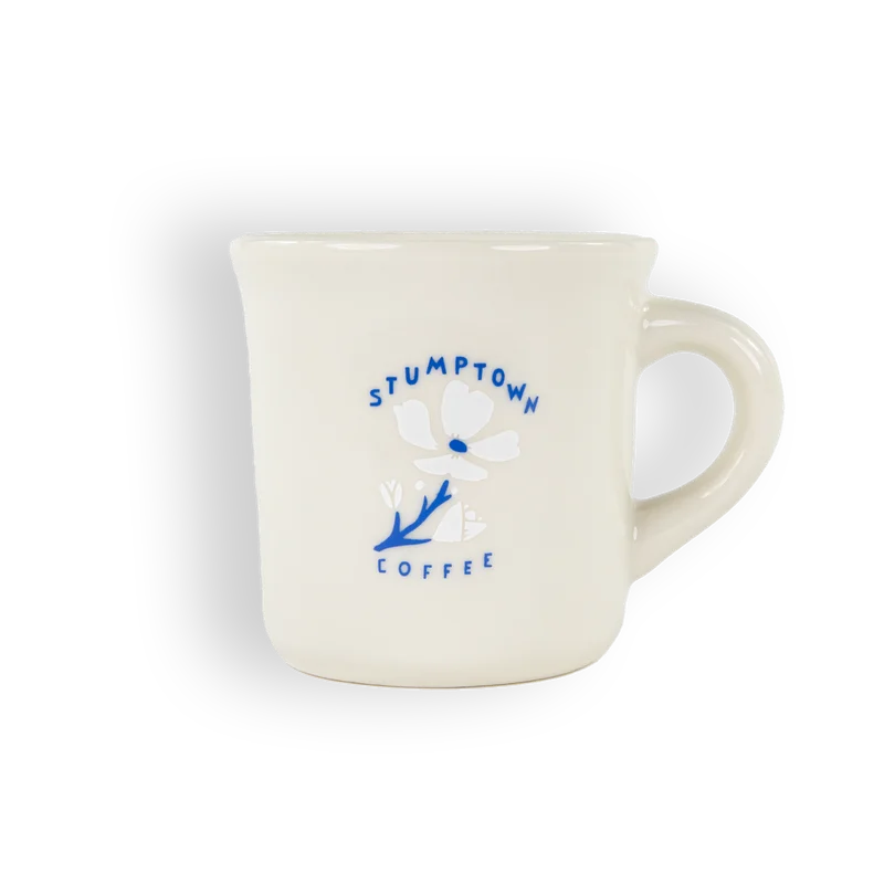 Image of Lightly Flowered Diner Mug