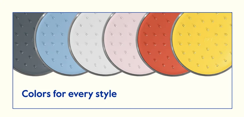 Colors for every style, LED lights the way