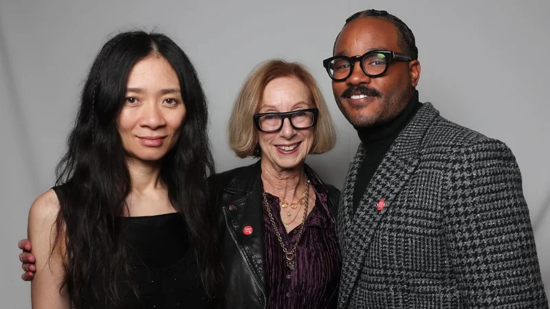 Chloé Zhao, Michelle Satter and Ryan Coogler attend Celebrating Sundance Institute: A Tribute to Founder Robert Redford Event at the 2026 Sundance Film Festival. © 2026 Sundance Institute | photo by Chelsea Lauren/Shutterstock