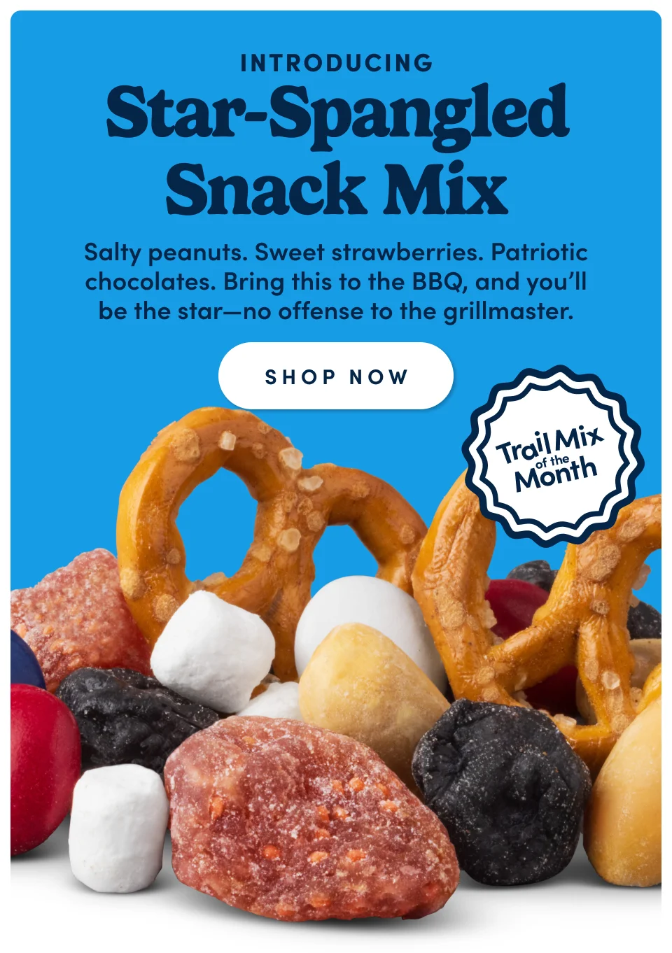 Star-Spangled Snack Mix. Shop Now