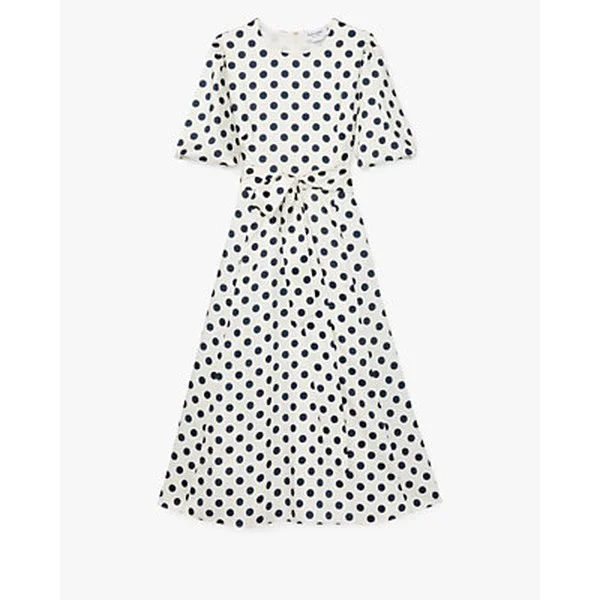Breezy Dot Matinee Dress